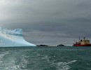 El Almirante Irízar afrontó última etapa de la Campaña Antártica en la base Marambio