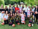 Juliana Awada recibió a la Liga Femenina de Básquetbol