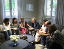 El presidente Macri recibió a familiares de víctimas de violencia de género