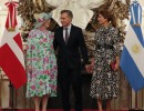 El presidente Macri recibió en la Casa Rosada a la reina Margarita II de Dinamarca 