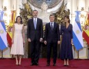 El presidente Macri recibió a los Reyes de España