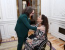 Michetti junto a una de las principales organizaciones españolas sobre discapacidad