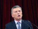 El presidente Macri convocó a los argentinos a lograr acuerdos para “proyectar nuestra Argentina a 30 años”