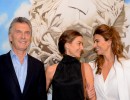 Awada y Macri visitaron la muestra de García Uriburu en el Museo Histórico Nacional