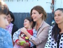 Juliana Awada visitó un EPI en José C. Paz