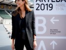 Juliana Awada visitó la muestra ArteBA 2019