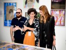 Juliana Awada visitó la muestra ArteBA 2019