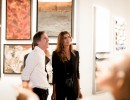 Juliana Awada visitó la muestra ArteBA 2019