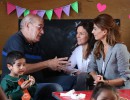 Juliana Awada visitó el EPI Pumitas en Banfield