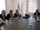 Macri recibió a representantes de la empresa española Naturgy