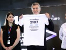 Macri encabezó la inauguración del nuevo edificio de Accenture que sumará 800 trabajadores