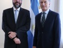 El presidente Macri recibió al canciller de Brasil