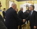 Macri recibió a miembros de la Cámara de Representantes de los Estados Unidos 