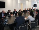 El Presidente se reunió con representantes de empresas petroleras