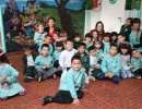 Juliana Awada visitó el EPI Duendecitos en La Matanza