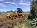 El Gobierno entregó una motoniveladora para reparar caminos rurales de Chacabuco
