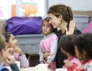 Juliana Awada visitó el EPI Niño Dios en Tigre