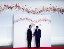 El presidente Macri fue recibido por el primer ministro de Japón