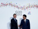 El presidente Macri fue recibido por el primer ministro de Japón