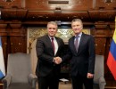 El presidente Mauricio Macri recibió a su par de Colombia