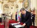 El presidente Mauricio Macri recibió a su par de Colombia