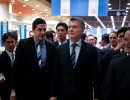 Macri visitó una popular cadena de supermercados de Japón que comenzó a vender carne argentina