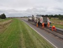 Se inició repavimentación de un tramo de la Ruta 11 entre Santa Fe y Chaco