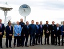 Macri recorrió el centro espacial de la CONAE en Córdoba