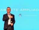 El presidente Macri encabezó una reunión de Gabinete Ampliado