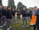 El presidente Macri recibió al plantel de los Jaguares