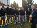 El presidente Macri recibió al plantel de los Jaguares