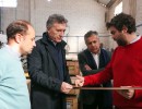 El presidente Macri visitó la sede de la empresa ENERGE