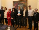El presidente Macri encabezó un encuentro con jóvenes destacados