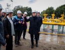 Macri recorrió en Mar del Plata las obras de ampliación del Gasoducto de la Costa