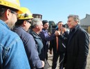 El presidente Macri visitó la empresa IMPSA en Mendoza