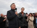 El presidente Macri recorrió las obras que transformarán en autopista la Ruta Nacional 3