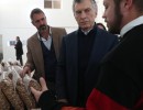 El presidente Macri recorrió una pyme familiar entrerriana que produce nueces pecán