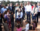 Michetti inauguró obras en Misiones