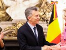 Macri calls on Belgian businesses to invest in energy, agriculture, tourism and infrastructure in Argentina 