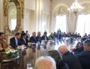 Macri recibió a representantes de la Mesa de Carnes