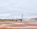 Luego de cinco años Puerto Iguazú vuelve a tener un vuelo internacional