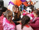 Juliana Awada festejó el Día del Niño junto a chicos de diferentes Espacios de Primera Infancia en Mercedes