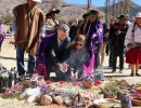 Macri participó de la tradicional ceremonia de ofrenda a la Pachamama