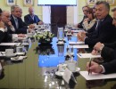 Macri encabezó una reunión de Gabinete nacional
