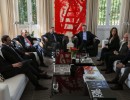 El Presidente compartió un almuerzo con gobernadores en Olivos