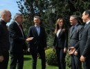El Presidente compartió un almuerzo con gobernadores en Olivos