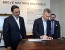 El presidente Macri recorrió el Museo Histórico de Ituzaingó