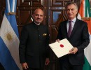 Macri recibió las cartas credenciales de cinco nuevos embajadores