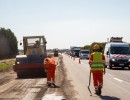 Comenzó la repavimentación del tramo más transitado en la Ruta Nacional 9