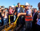 El Presidente recorrió en Tucumán obras de reactivación de un ramal del FFCC Belgrano Cargas